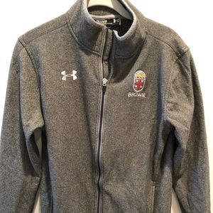 UNDER ARMOUR light gray BROWN UNIVERSITY jacket